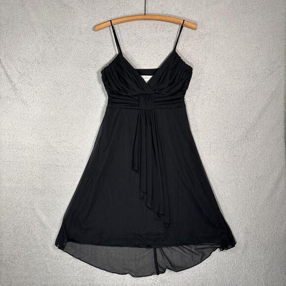 Vintage Speechless Mini Black Babydoll Dress Size M Whimsigoth Y2K Goth Vamp - Picture 2 of 16
